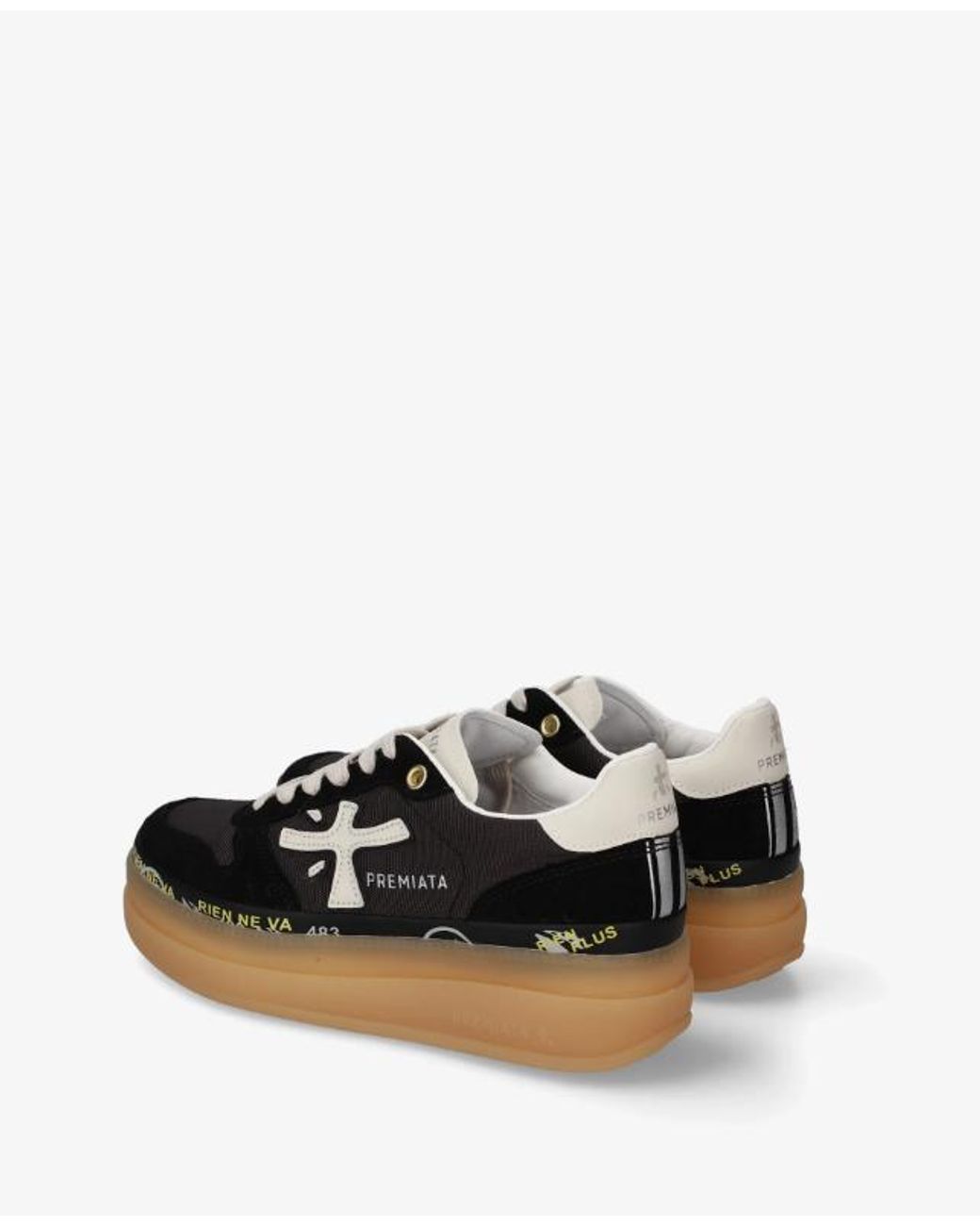 Premiata Black Sneakers