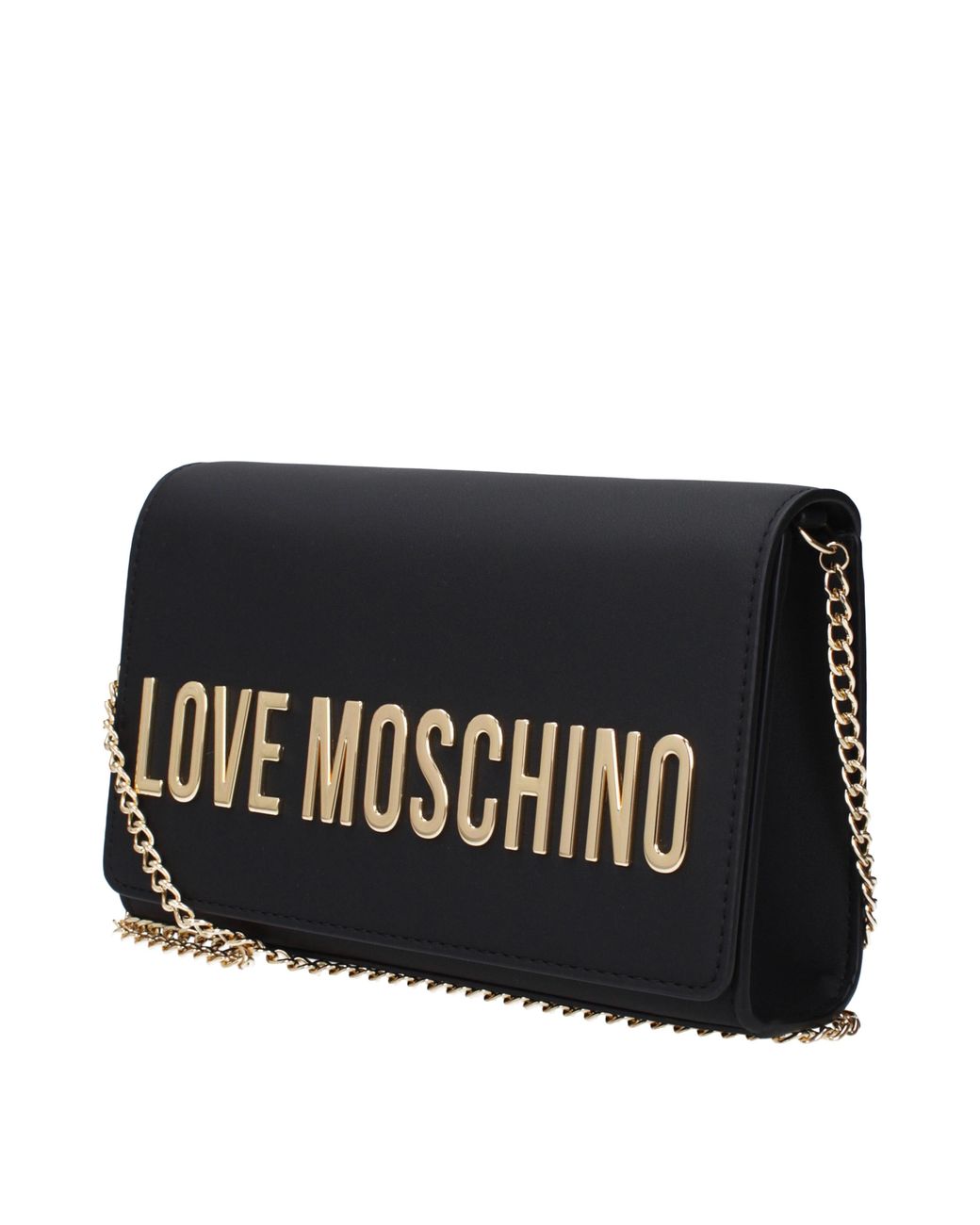 Love Moschino Black Pochette Polyurethane