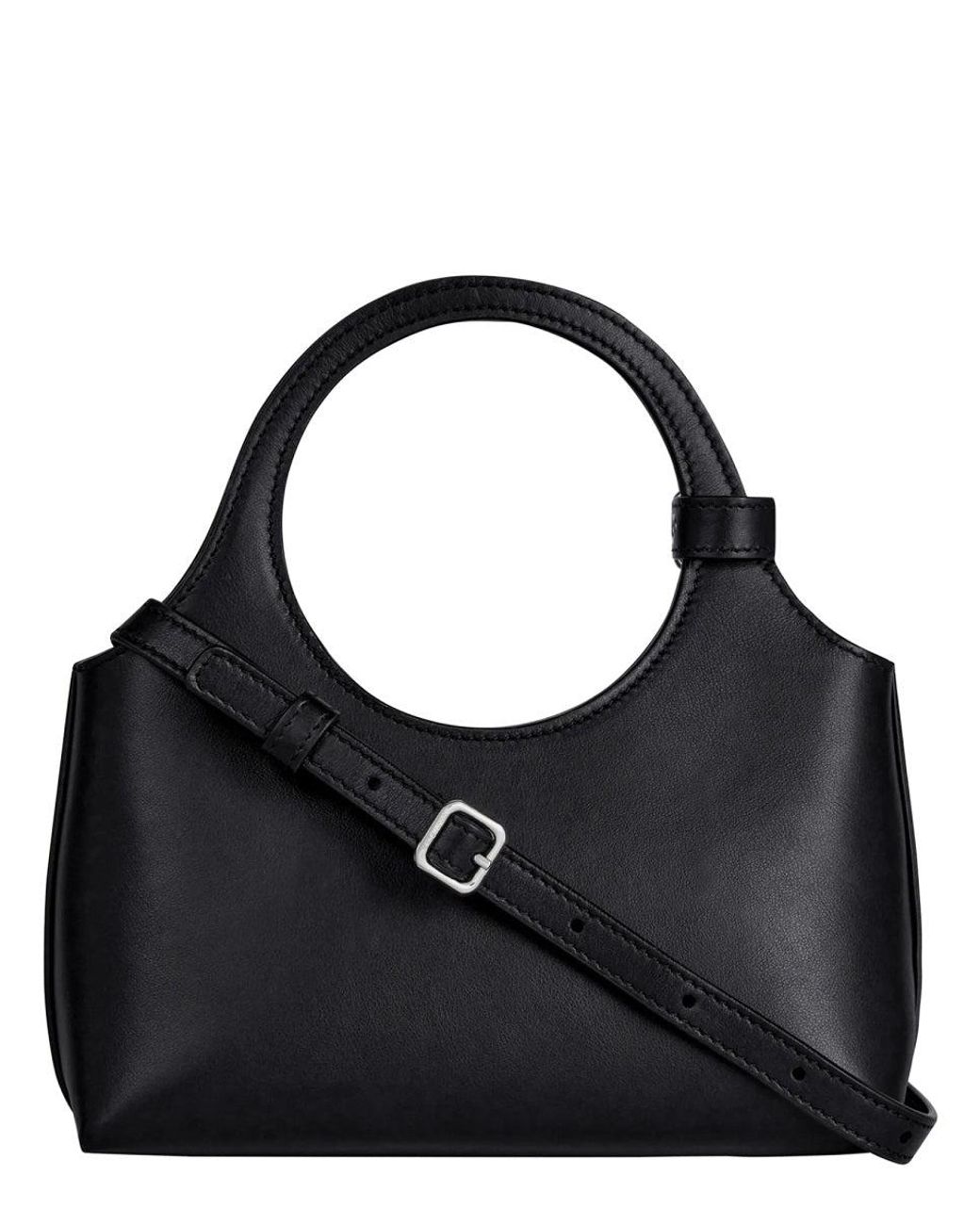 Courreges Black "Holy Day" Mini Bag