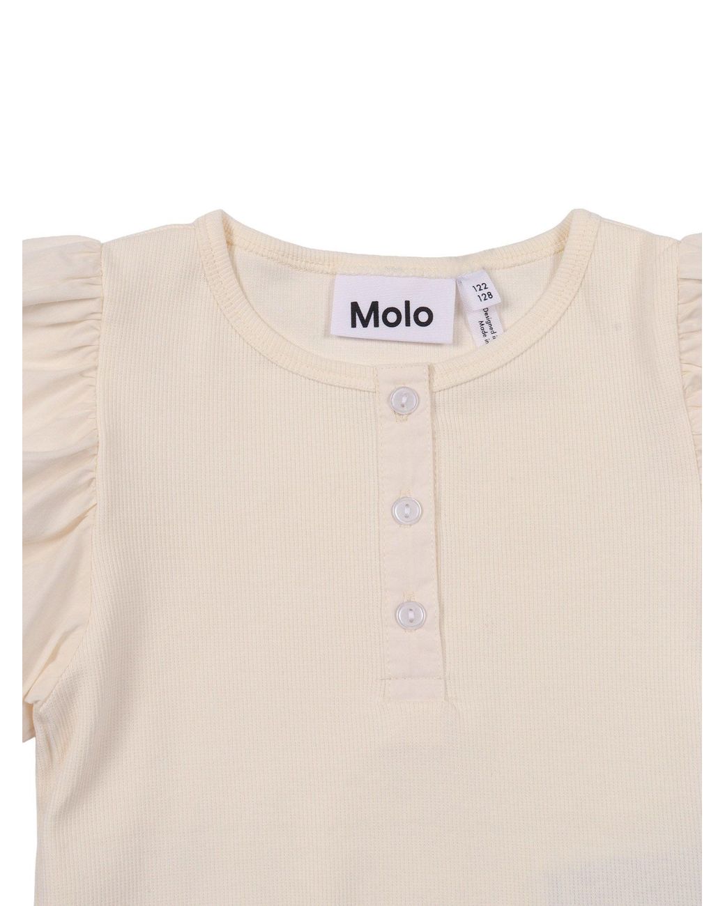 Molo Natural Rawna T Shirts With Short Sleeves