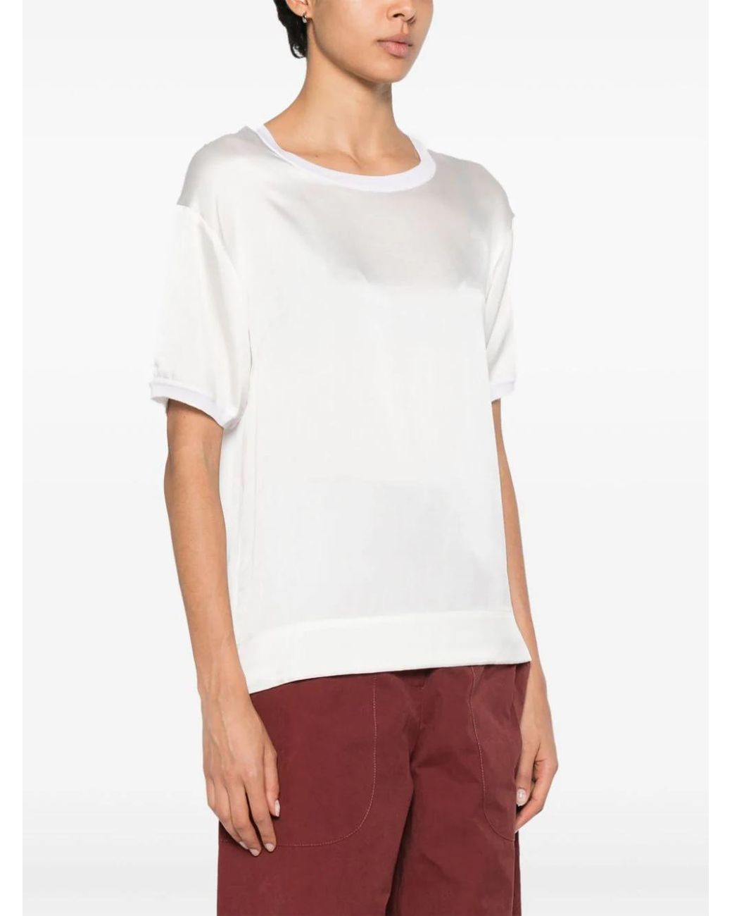 P.A.R.O.S.H. White Salty T-Shirt