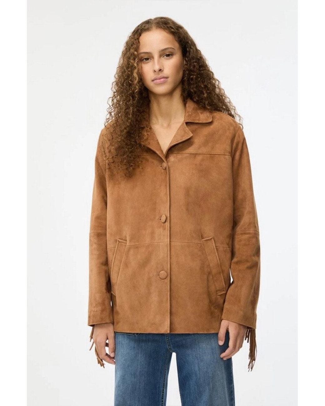 iBlues Natural Technical Nylon Zip-Up Jacket