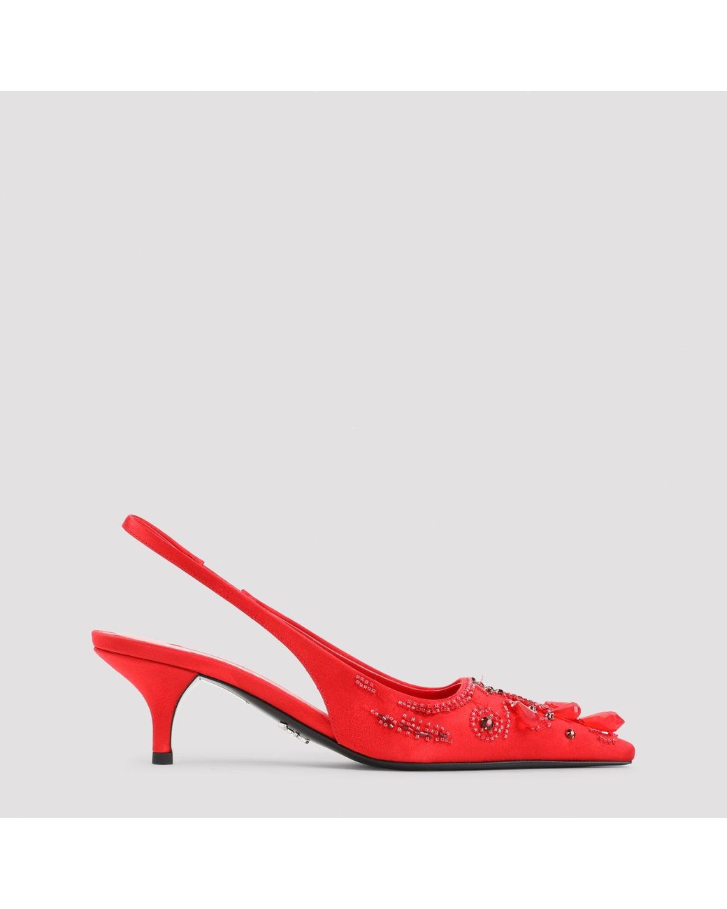 Prada Red Pumps
