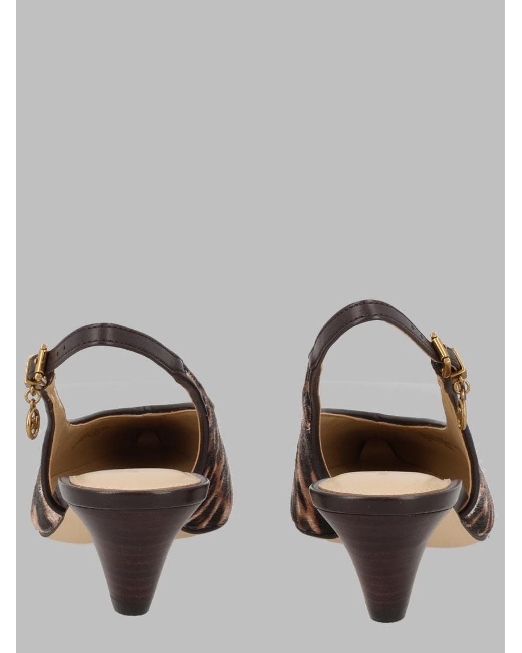 MICHAEL Michael Kors Metallic 100% Cow Leather Heels