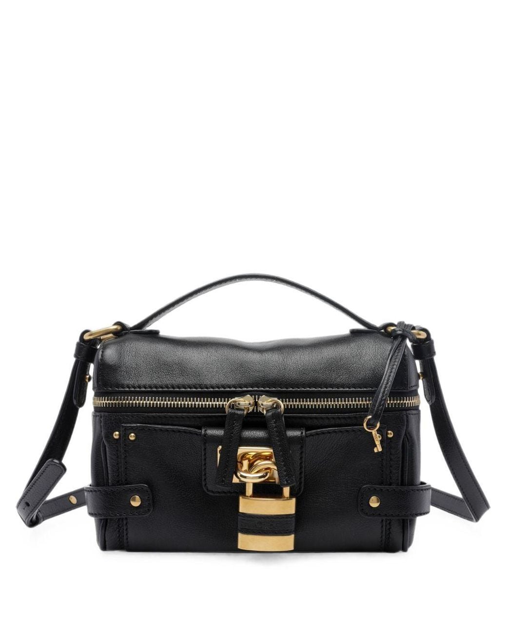 Chloé Black Chloé Paddington Leather Vanity Case