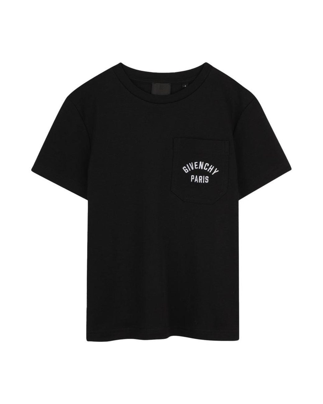 Givenchy Black T-Shirt Con Logo