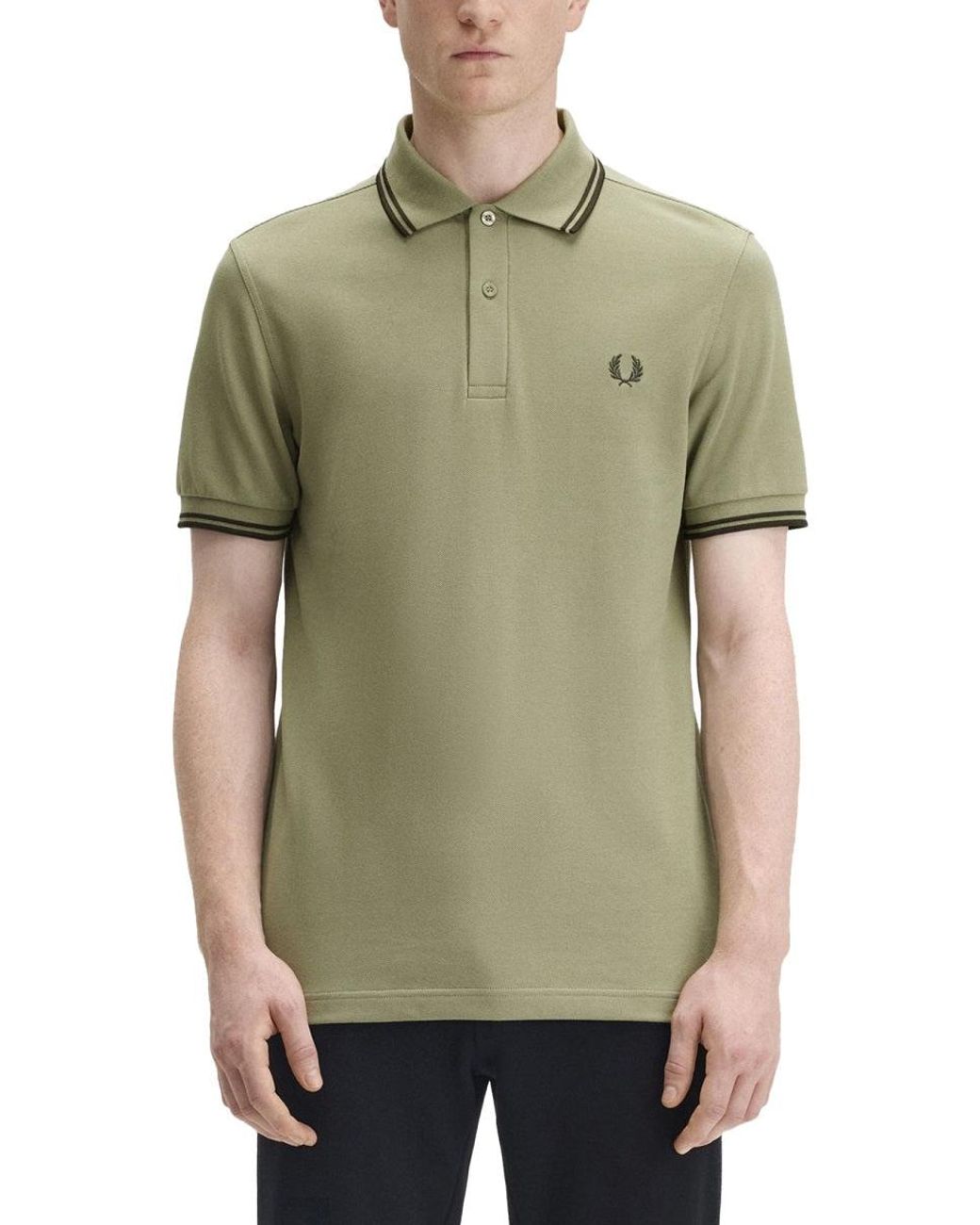 Fred Perry Green M3600" Polo Shirt