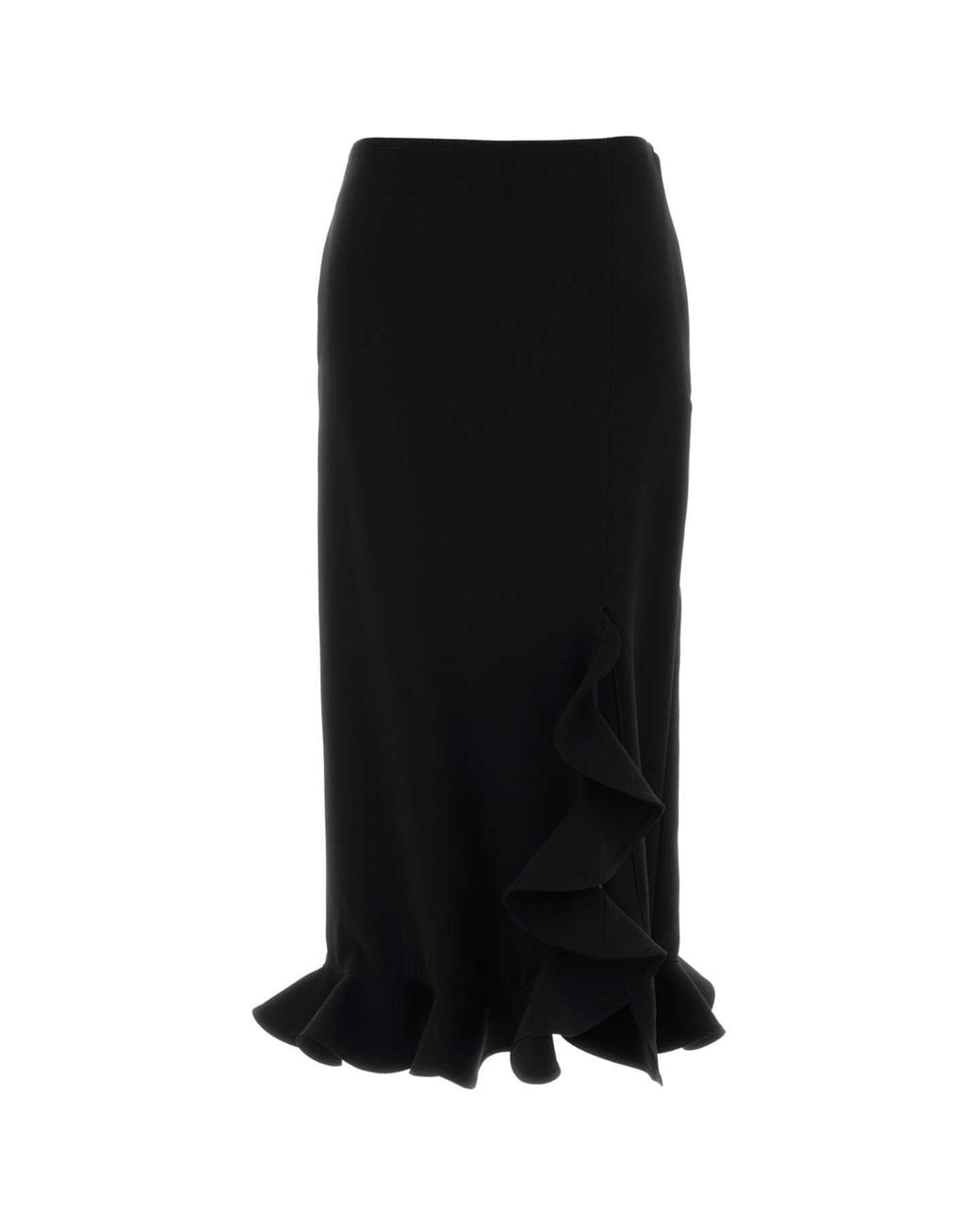 Moschino Black Jersey Skirt