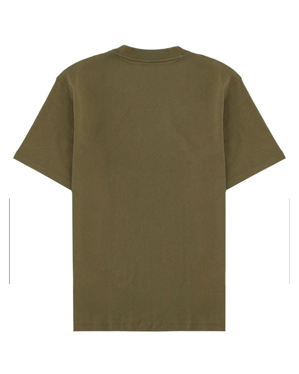 HUGO Green T Shirt Con Logo