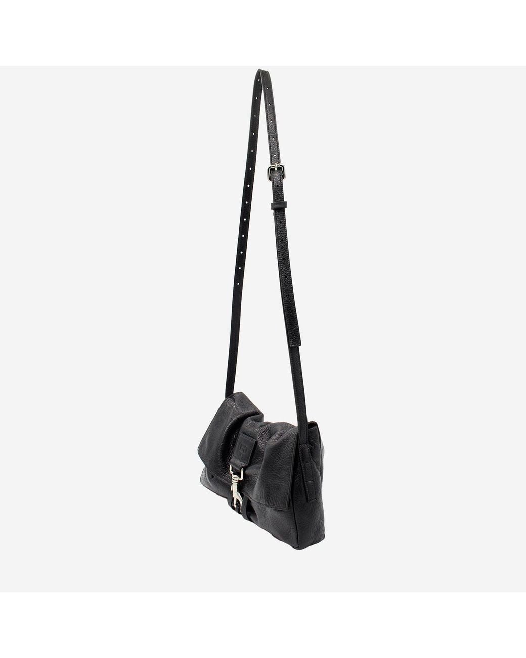 RADICA STUDIO Black Hammered Nappa Leather Bag
