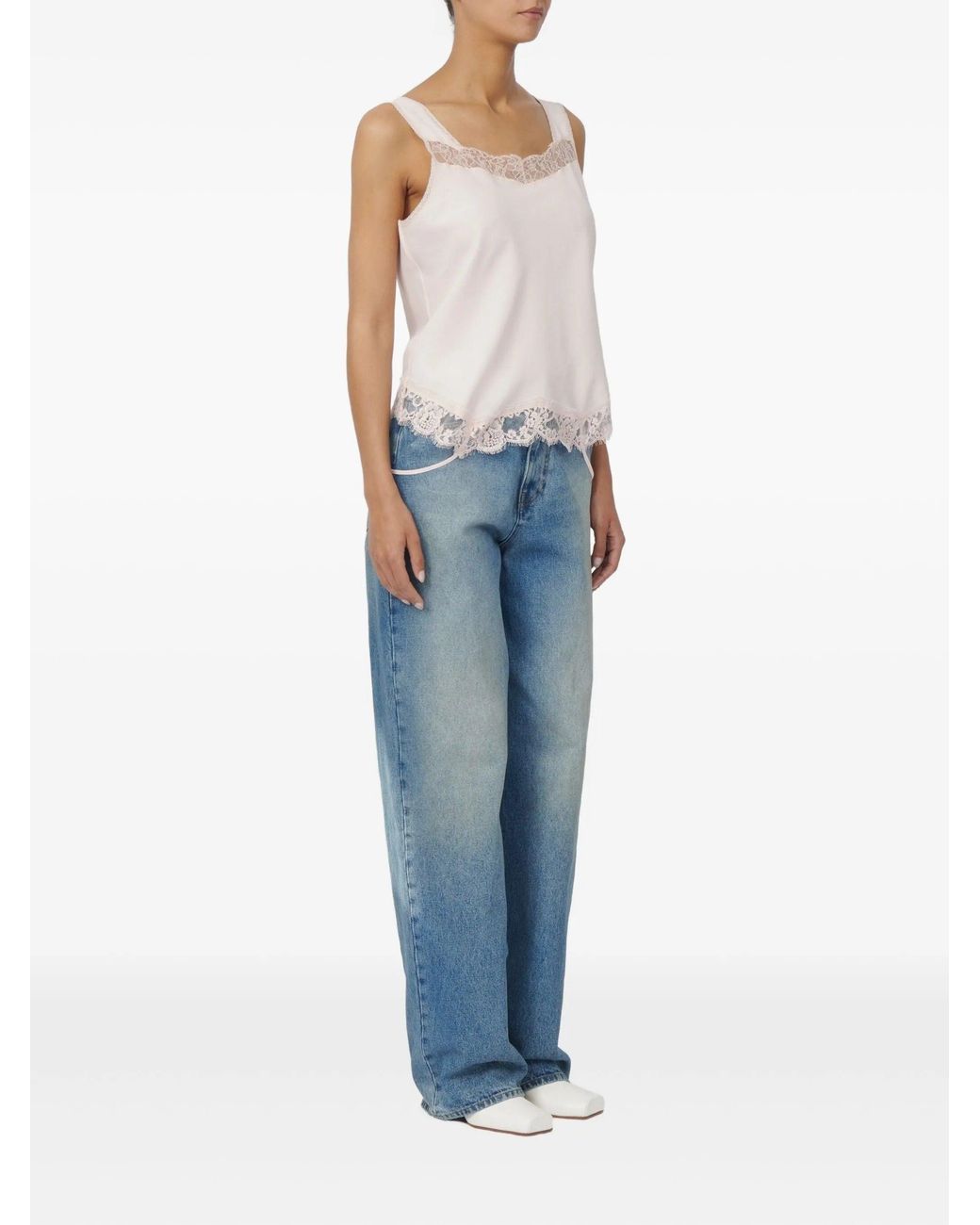 MM6 by Maison Margiela Pink Top