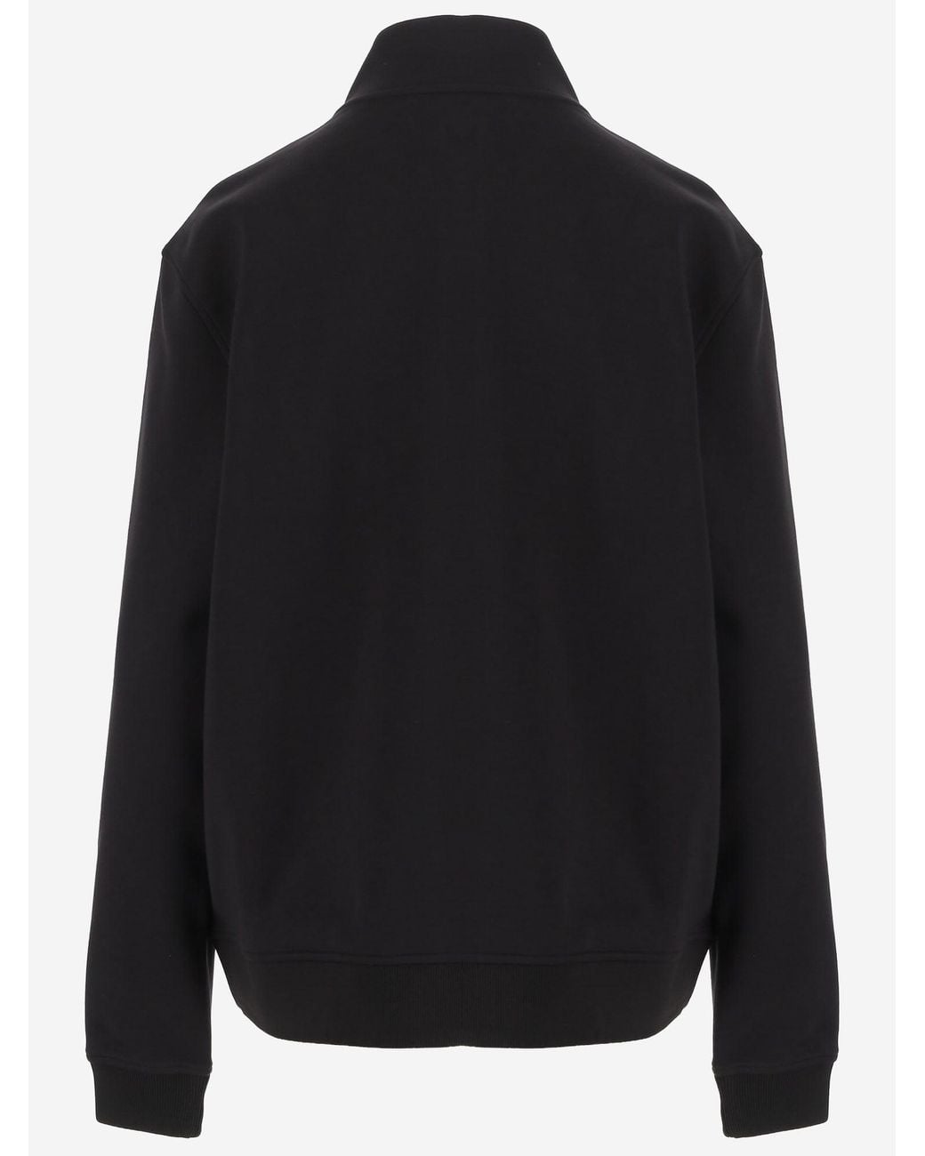 Emporio Armani Black Logo Modal Jersey Sweatshirt