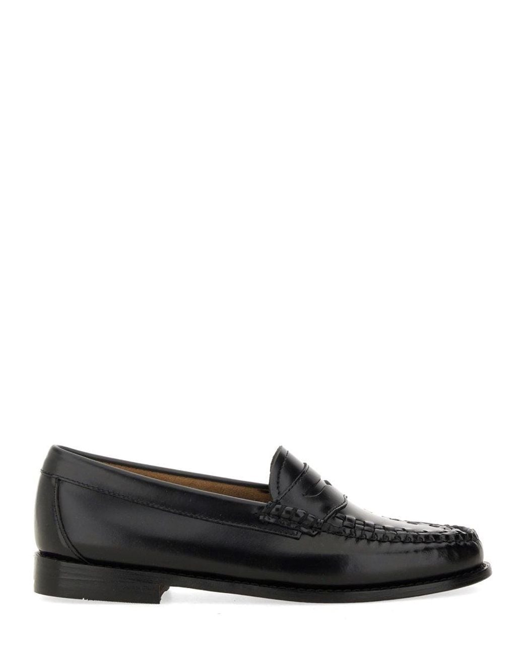 G.H.BASS Black Classic Leather Penny Loafer
