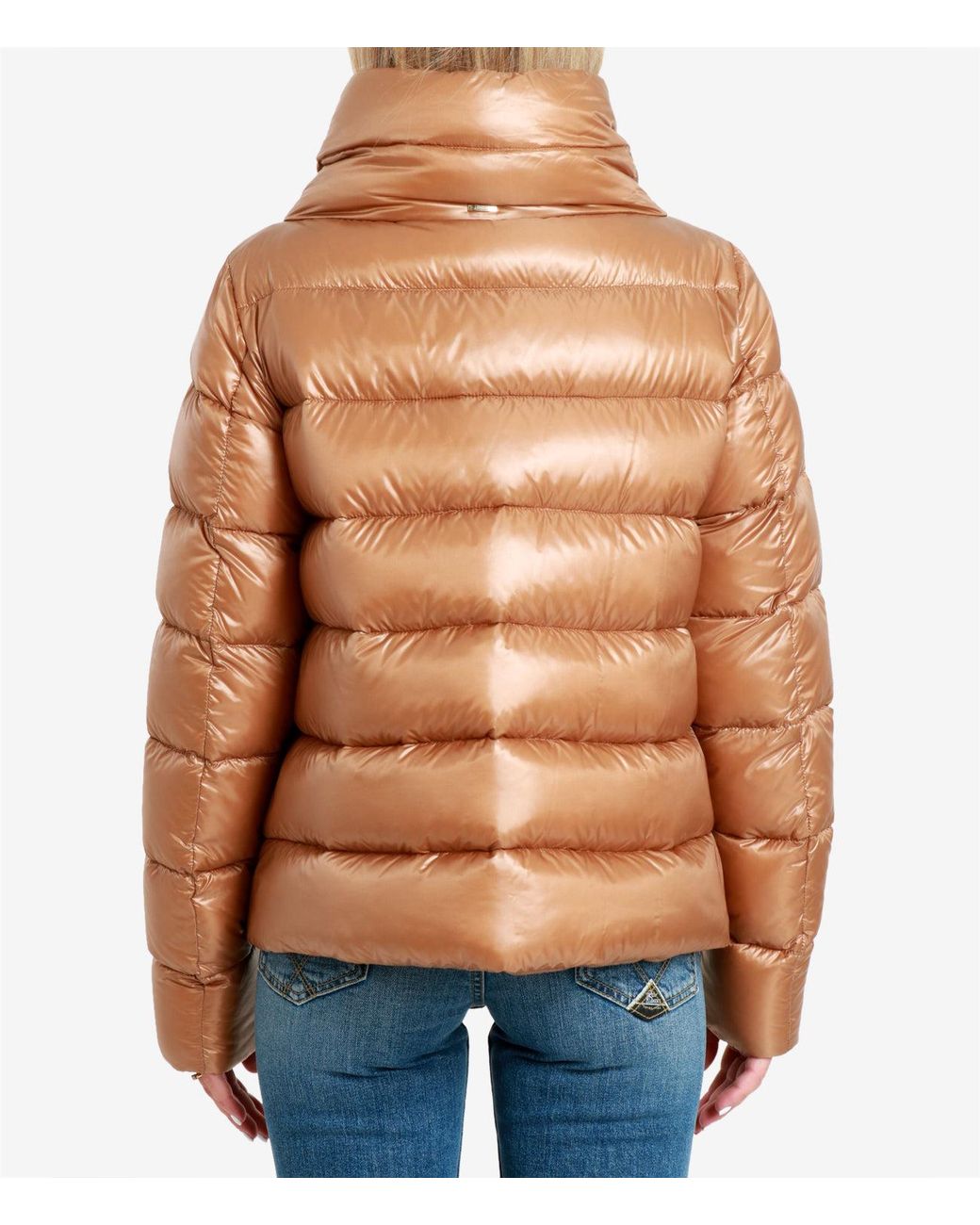 Herno Coats Kameel in het Brown