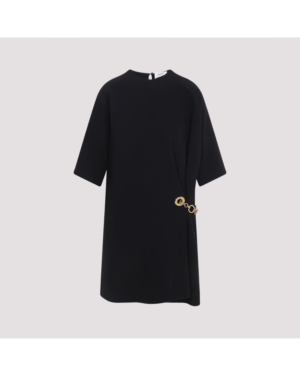 Céline Viscose Midi-jurk in het Black