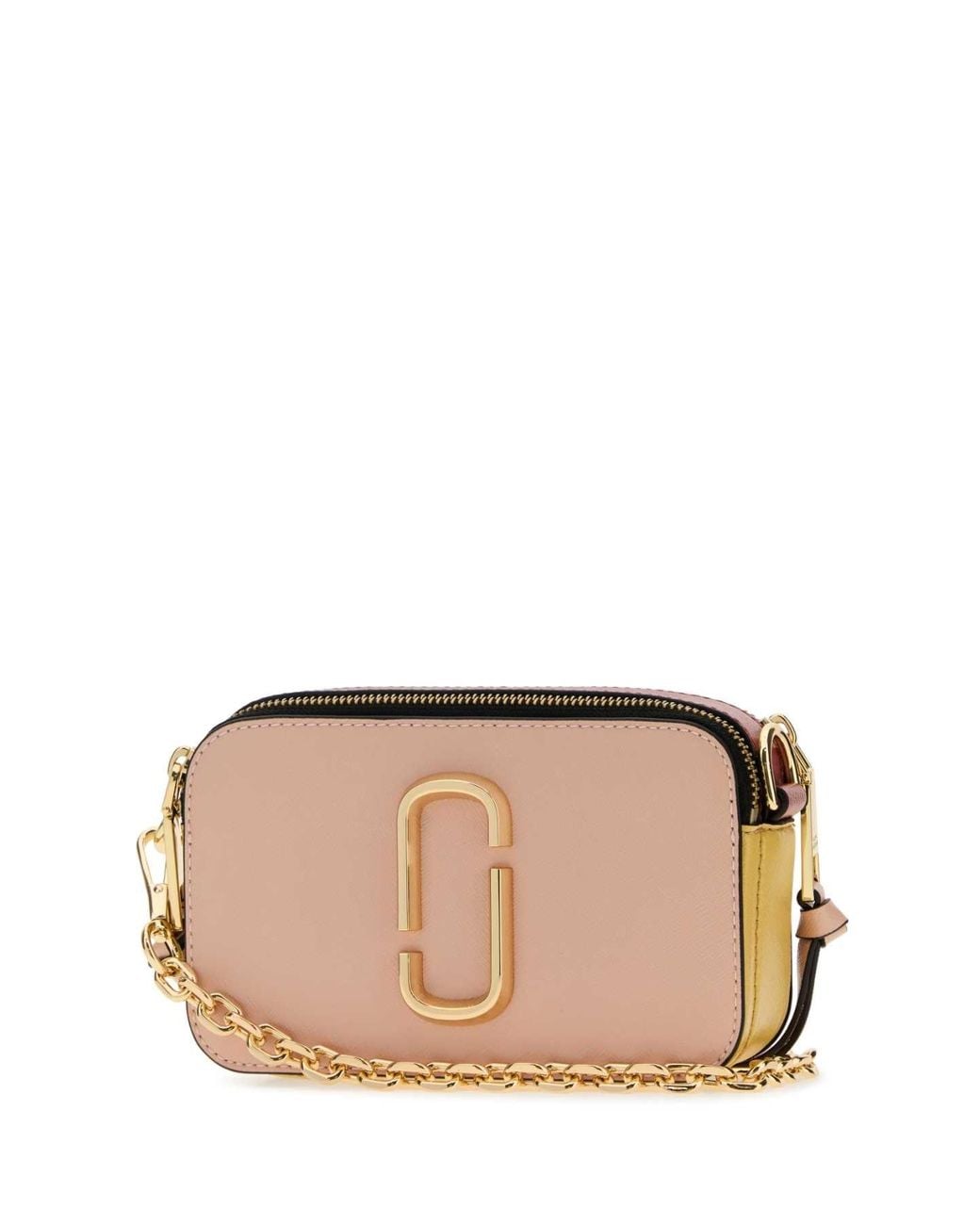 Marc Jacobs Pink Multicolor Leather The Snapshot Crossbody Bag