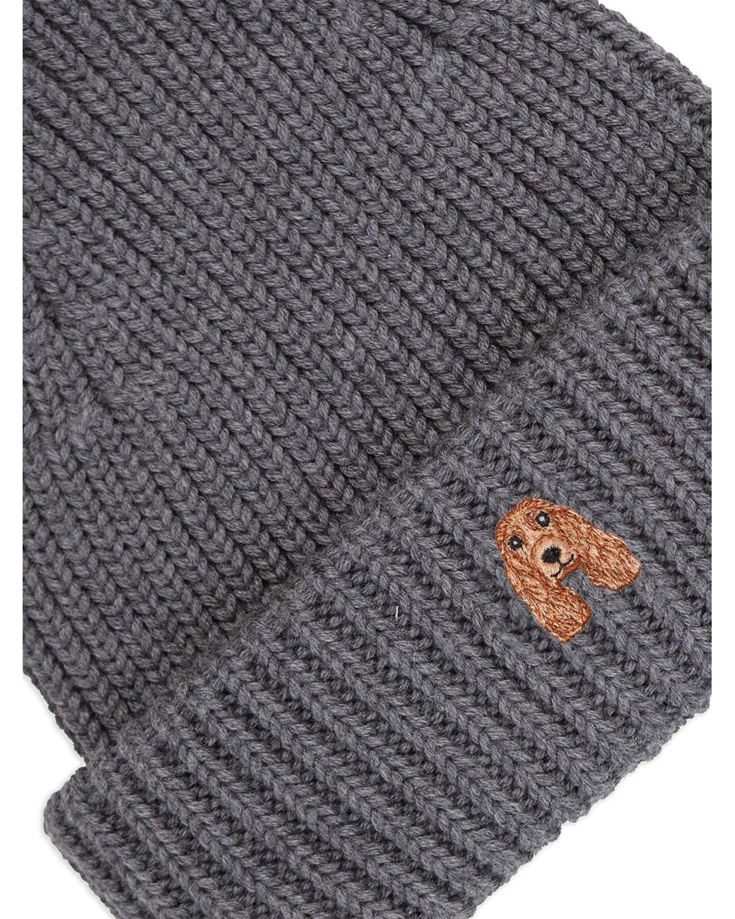 PELO FOUNDATION Hat Merinos in het Gray voor heren