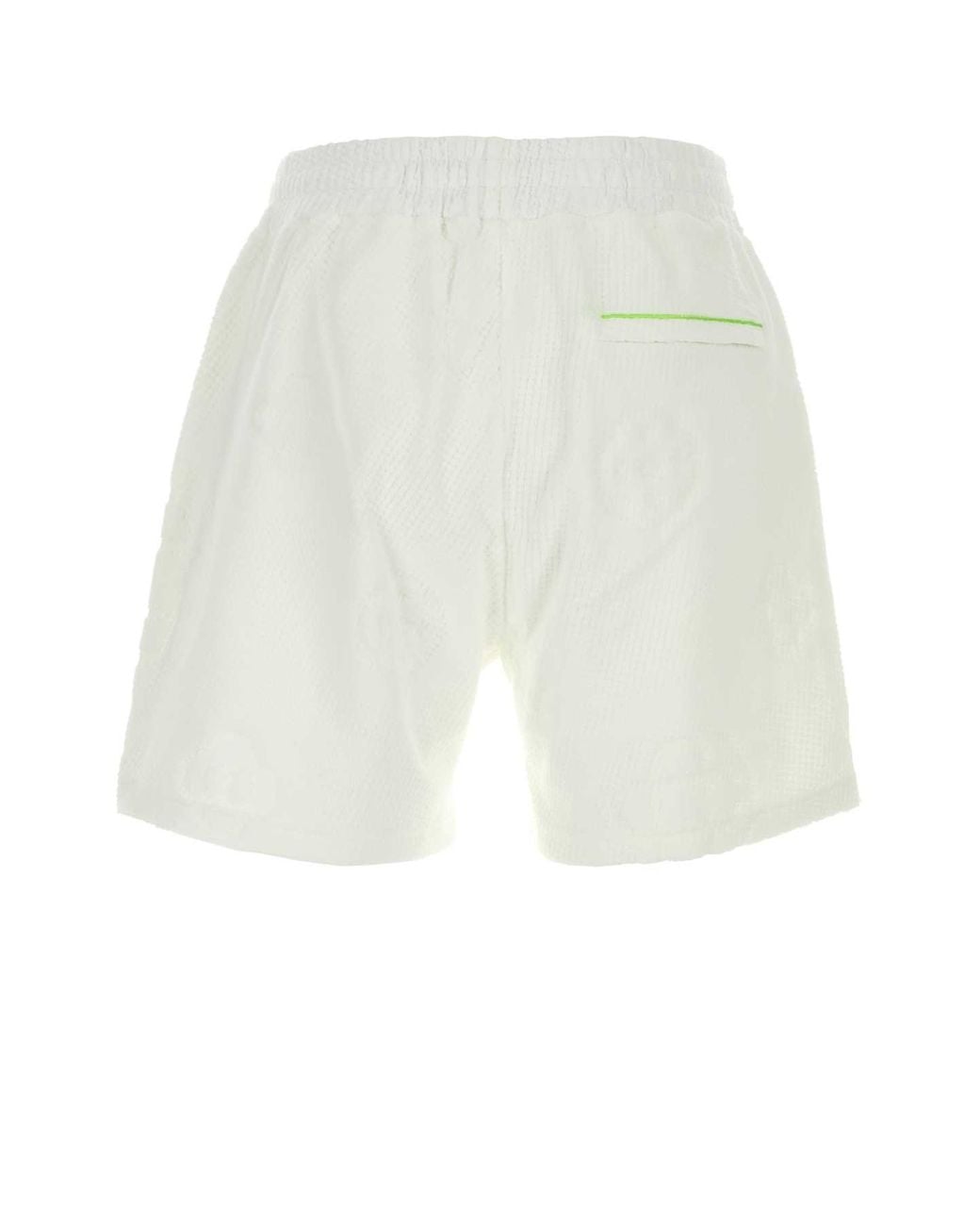 Casablanca White Logo Shorts for men
