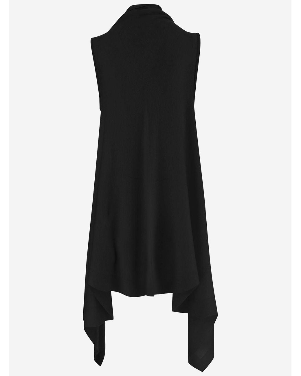 Sa Su Phi Black Long Cashmere And Silk Knit