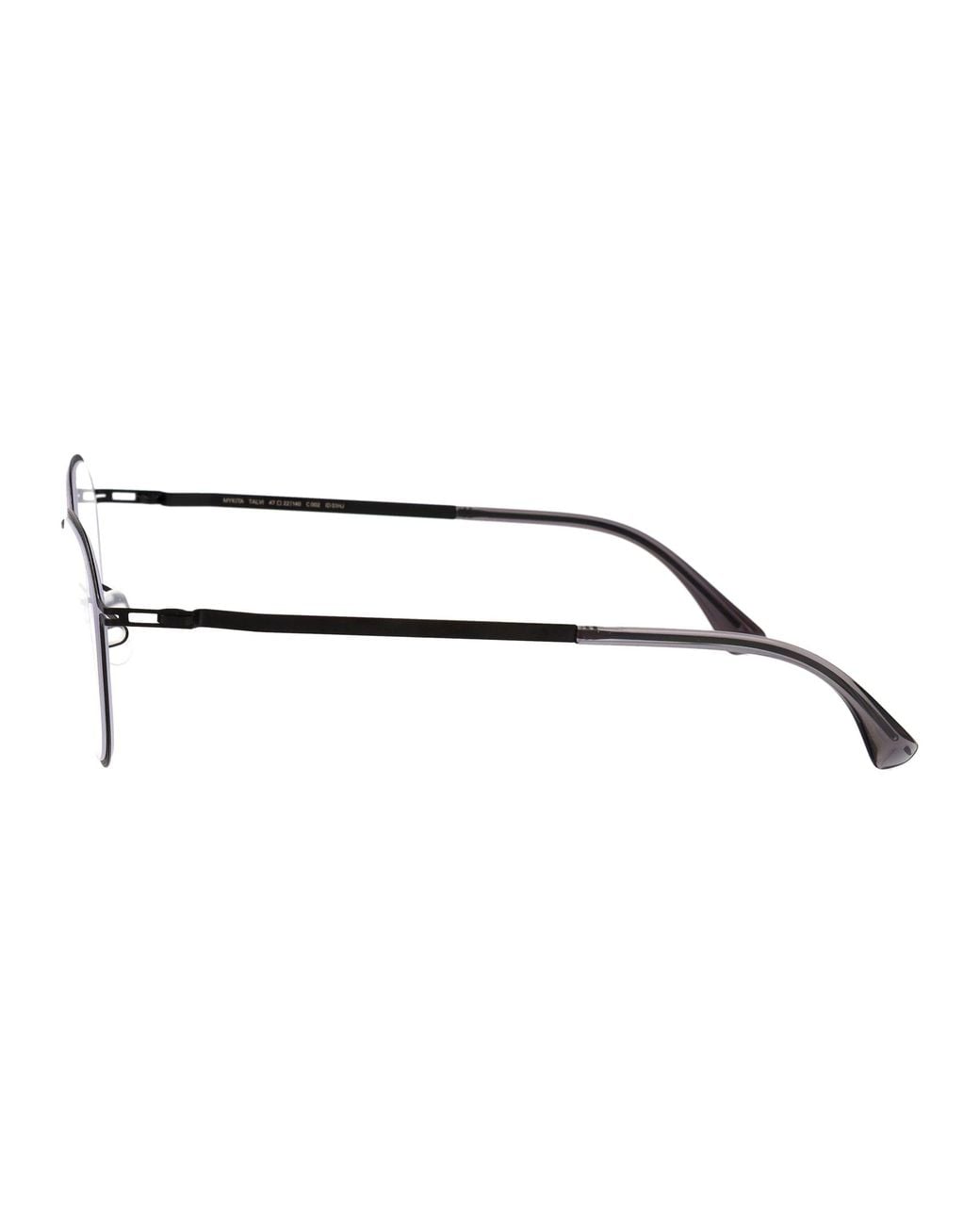 Mykita Brown Metal Glasses