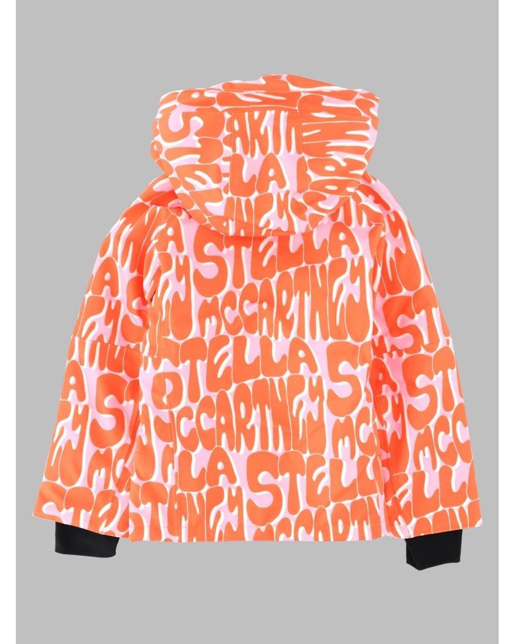 Stella McCartney Red Girls' Snow Jacket For Active Winter Adventures