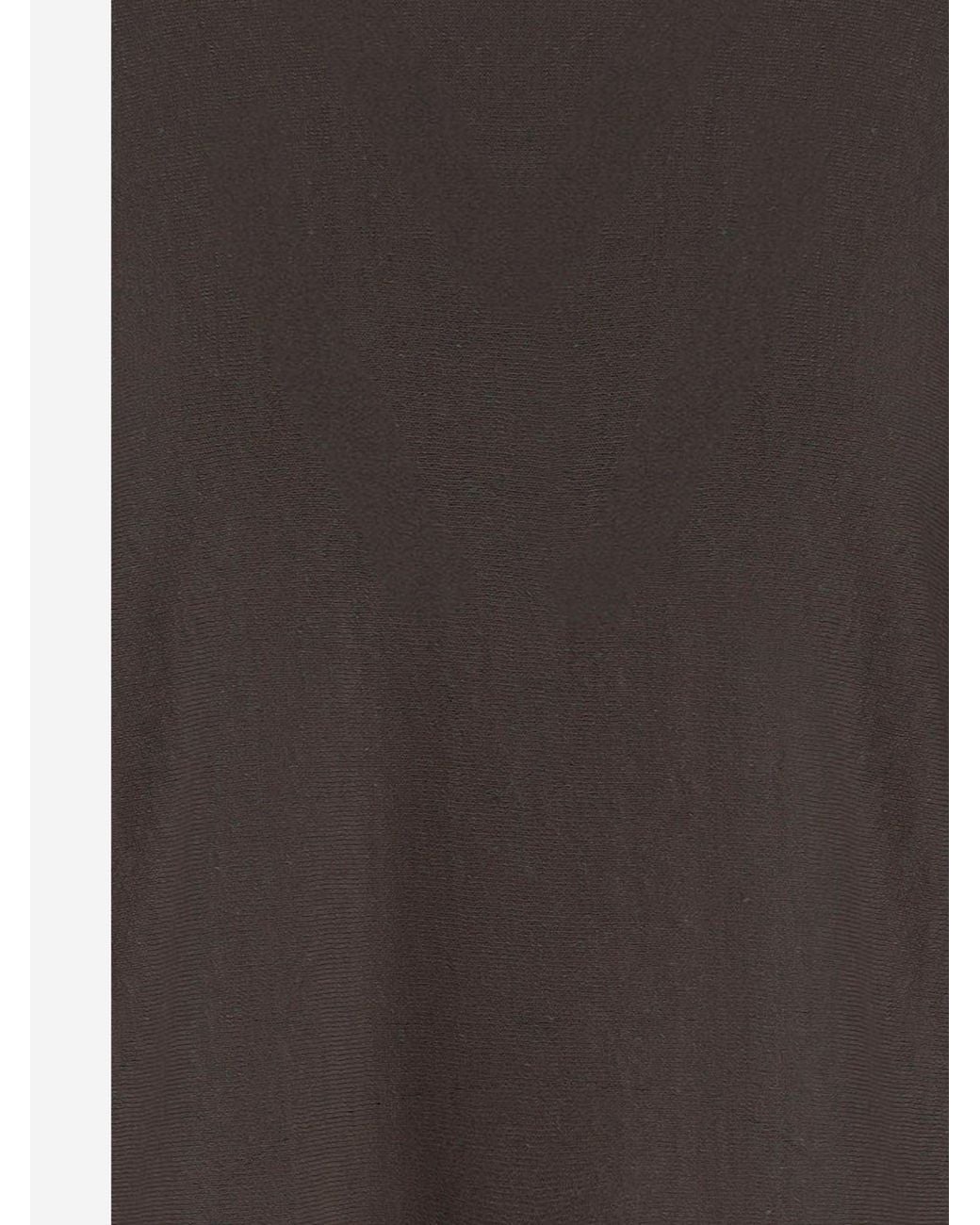 Bruno Manetti Brown Linen And Cotton Sweater