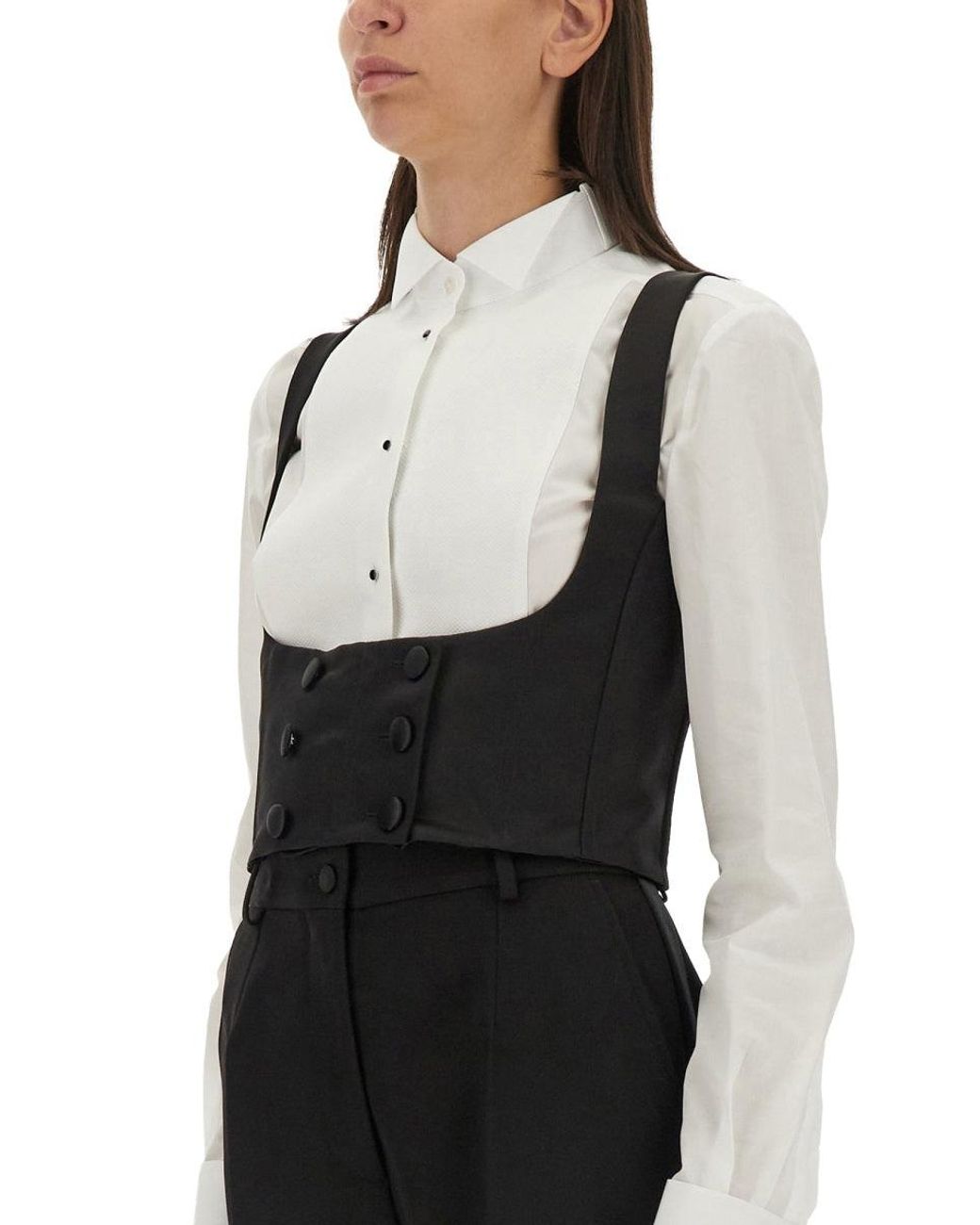 Dolce & Gabbana Black Waistcoats