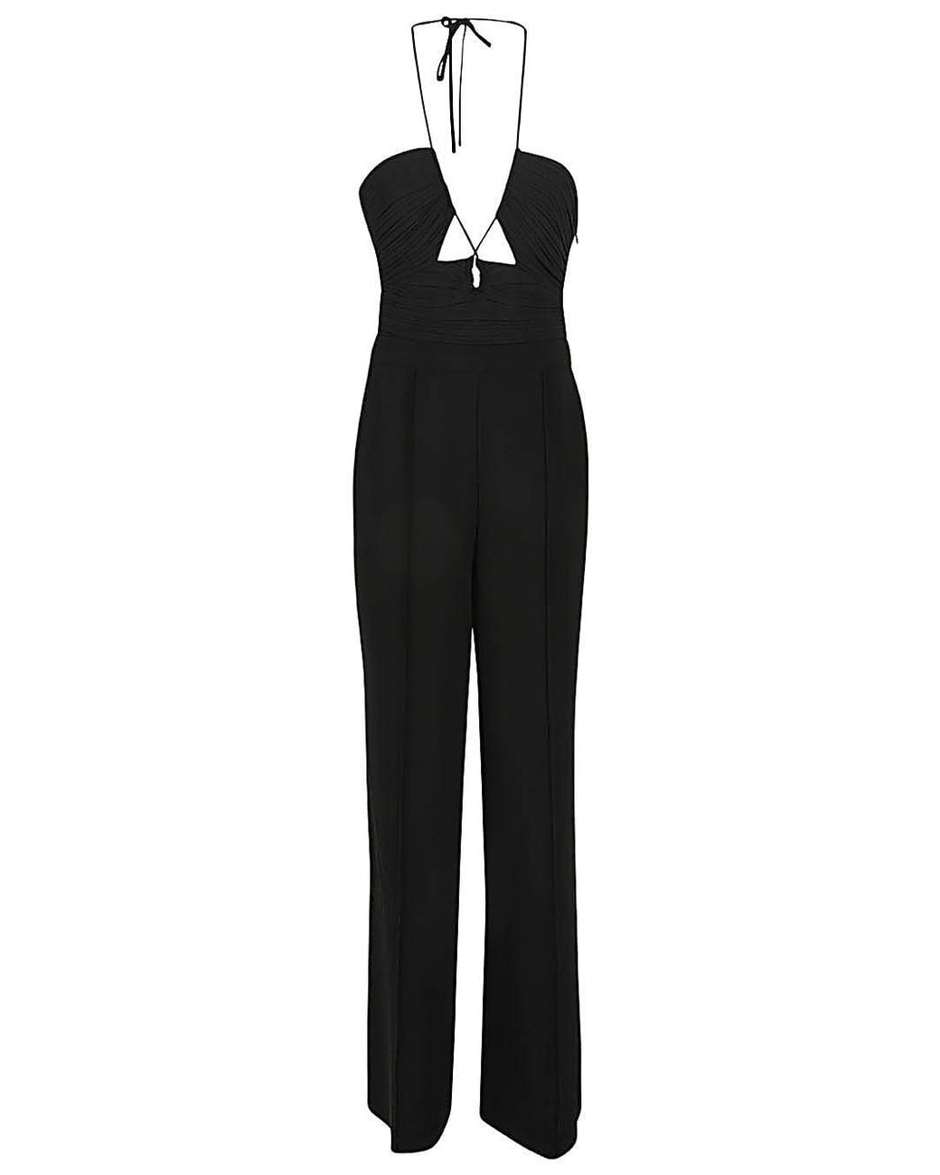Jonathan Simkhai Black Gala Cut-Out Jumpsuit
