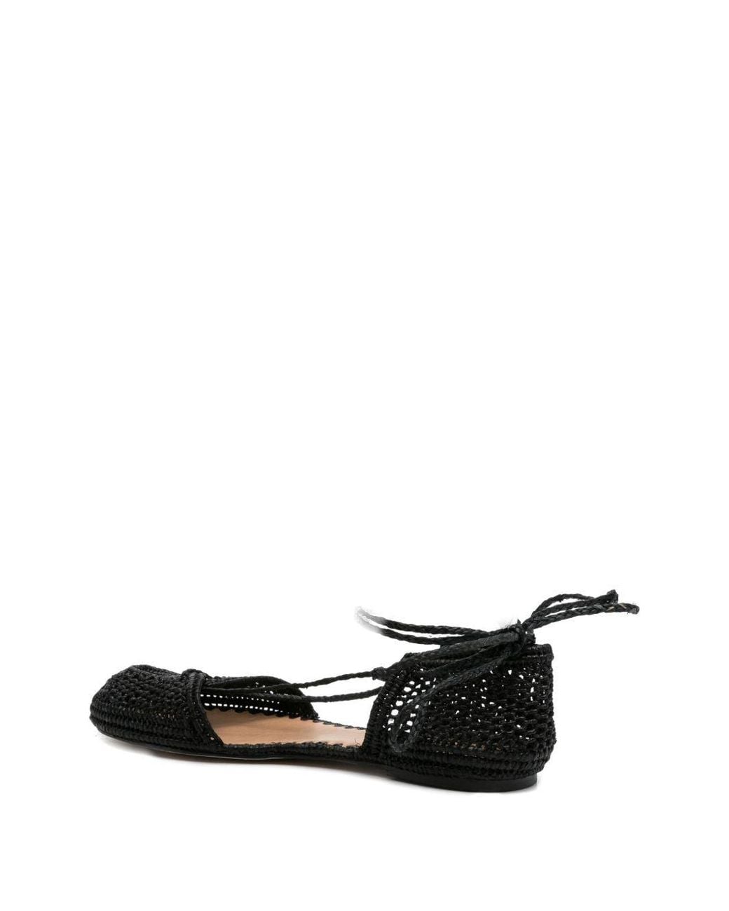 Odissi Black Lima Rafia Espadrilles