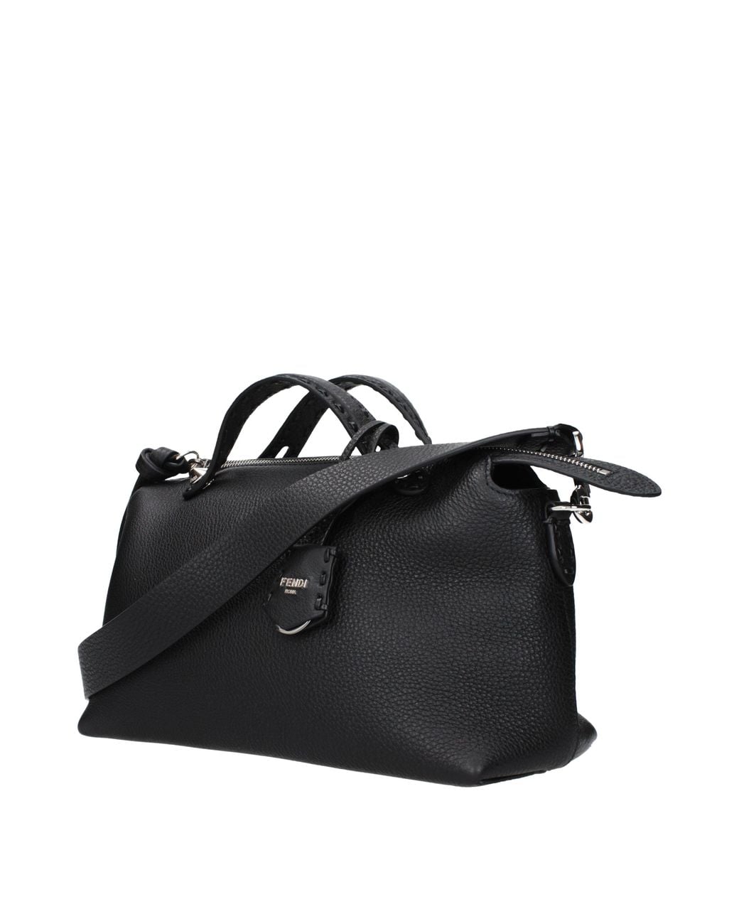 Fendi Black Handbags By The Way Leather