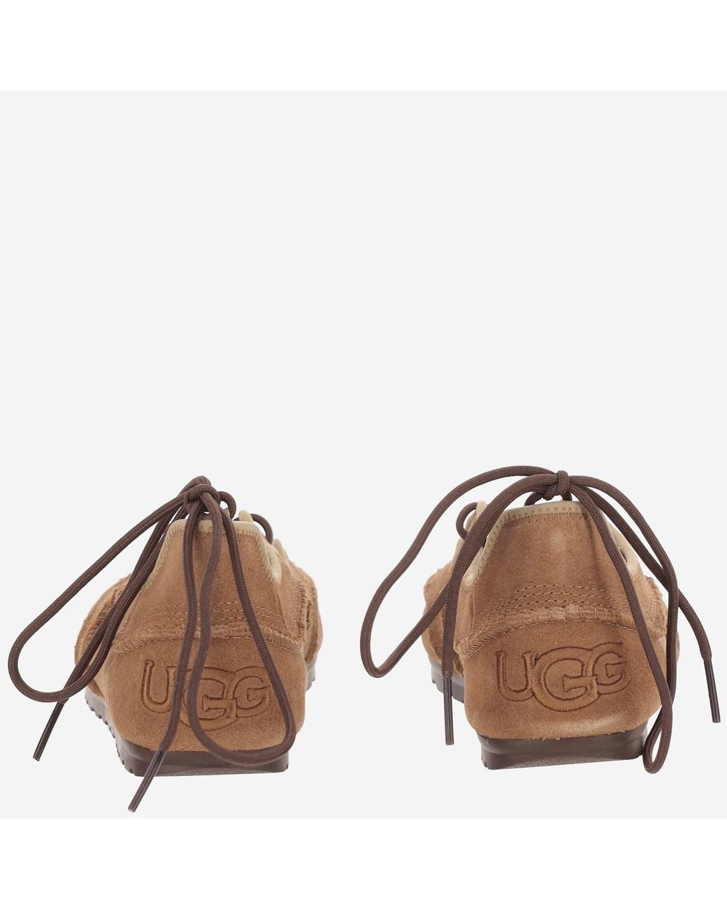 Ugg Brown Quill Ballet Sneakers