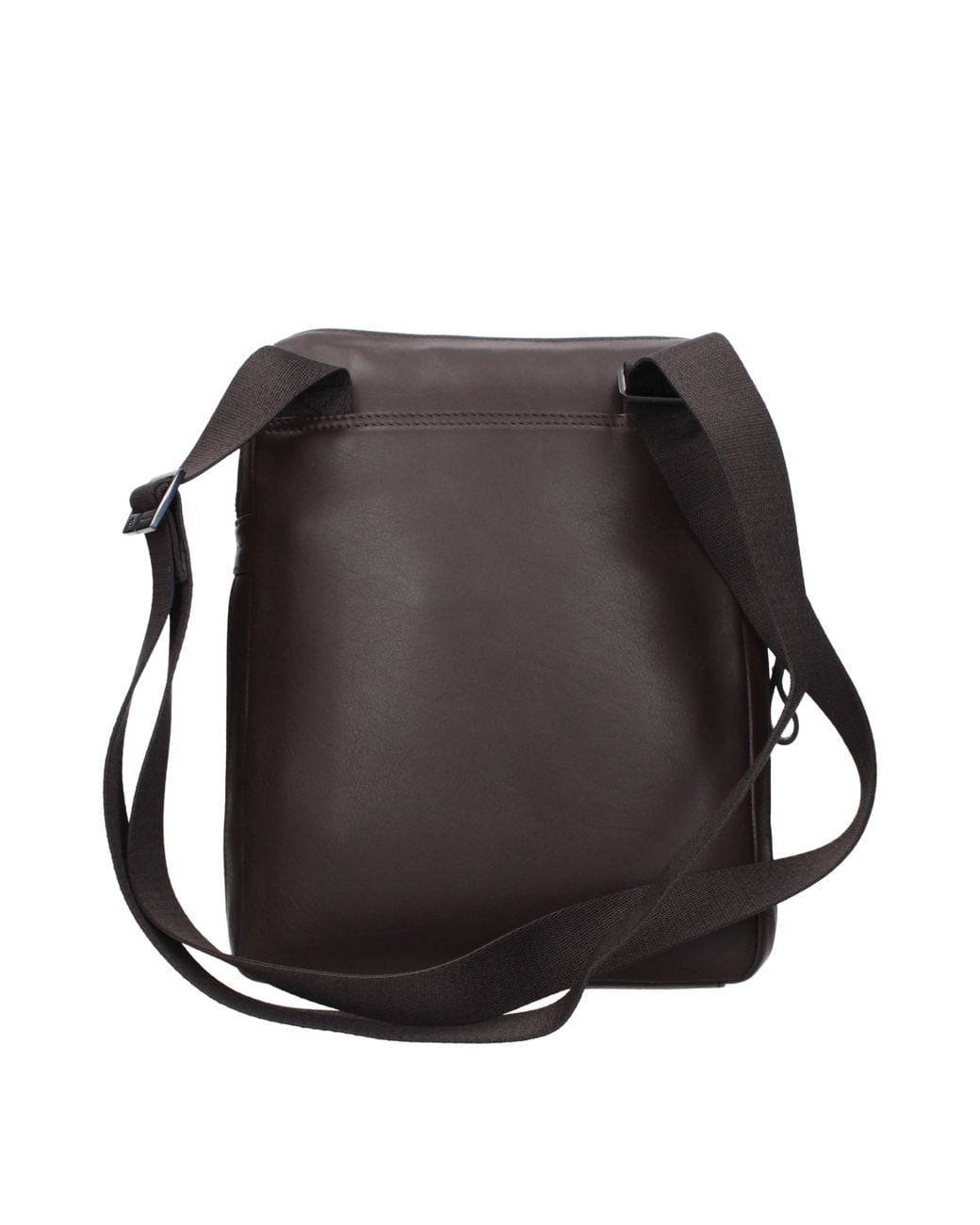 Piquadro Black Crossbody Bags Leather/Moro Head
