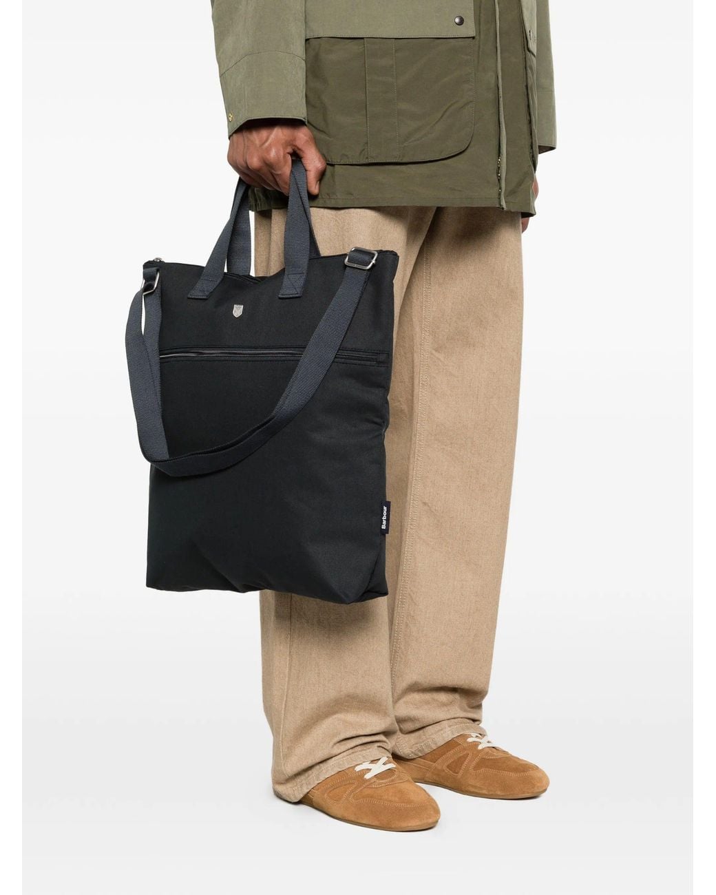 Barbour Black Cascade City Carry All