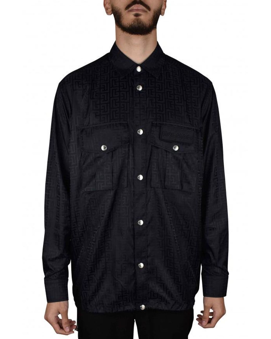 Balmain Blue Shirt for men