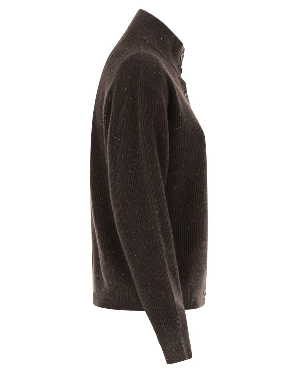 Peserico Black Cardigan With Buttons