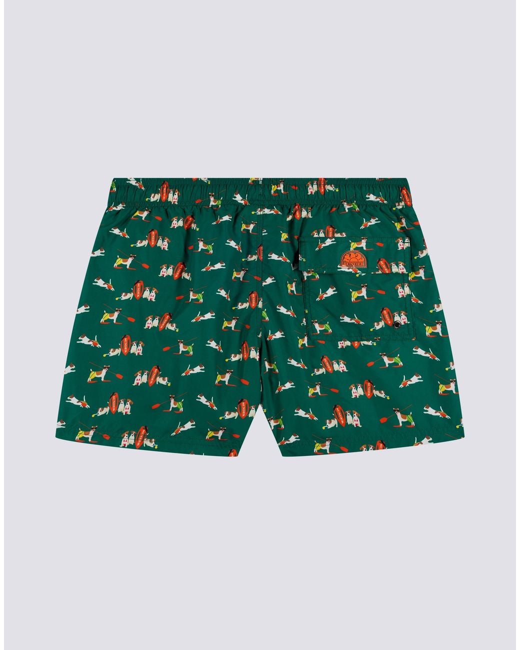 SUNDEK X PELO FOUNDATION Green Boardshort for men