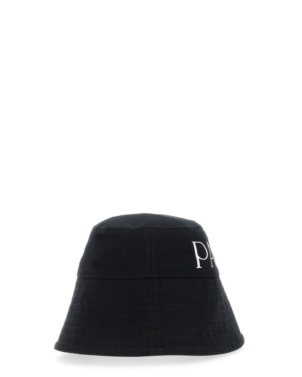 Patou Black Patou Ac027_0132999B Cotton Bucket Hat