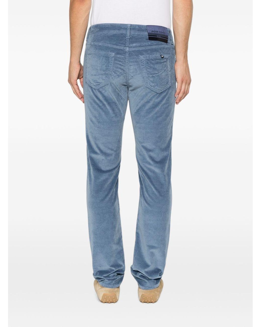 Jacob Cohen Blue Velvet Slim Fit Jeans for men