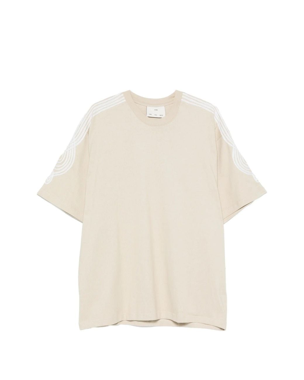 Song For The Mute White 'Applique' Gym Tee