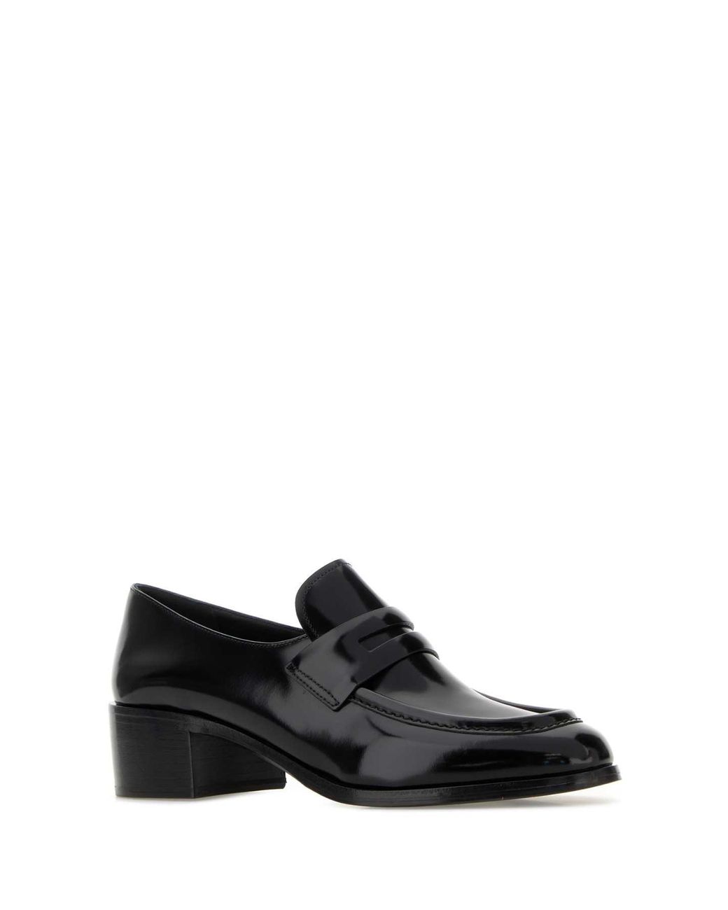 Church's Black Leather Prudence Loafers