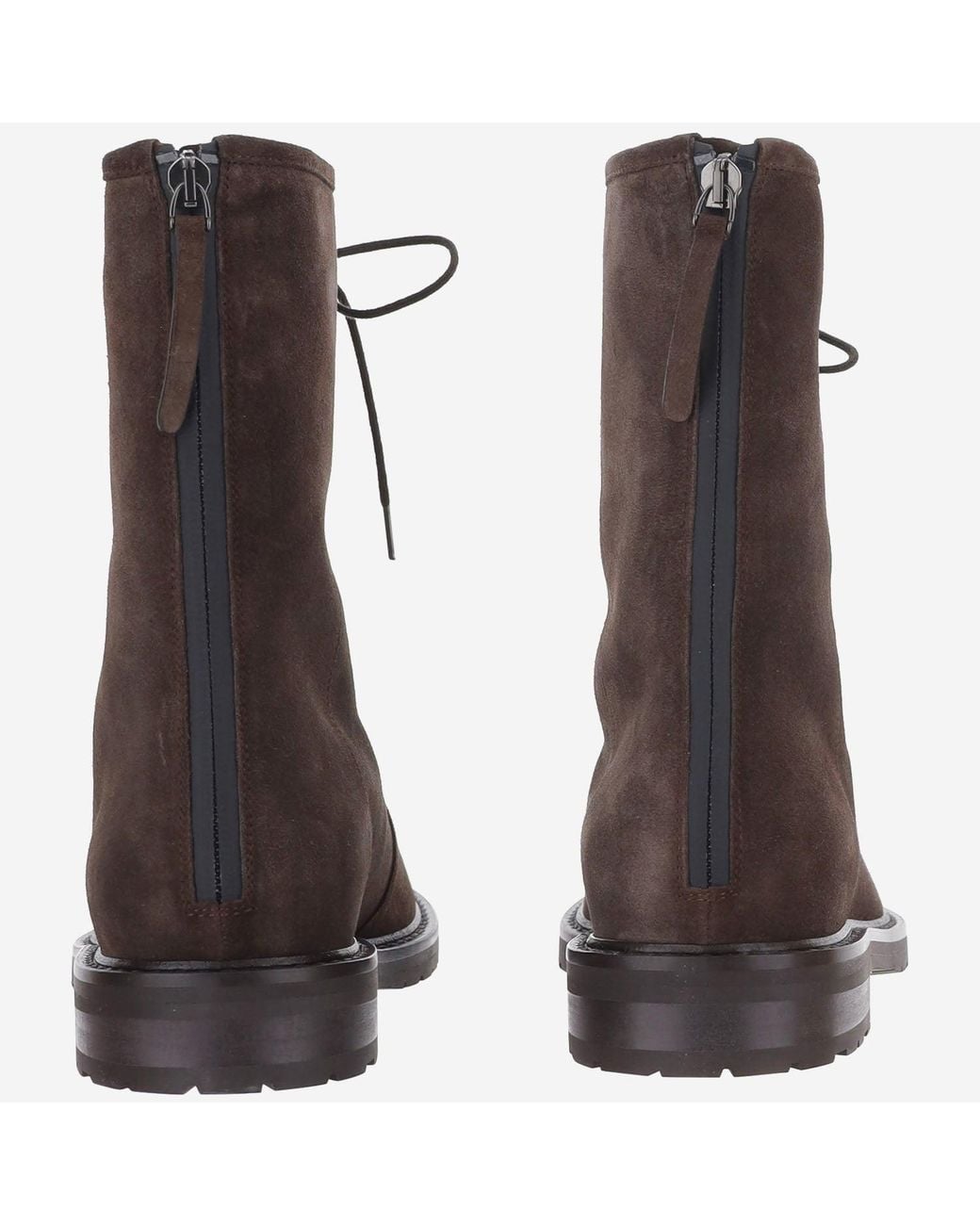 LEGRES Brown Suede Boots