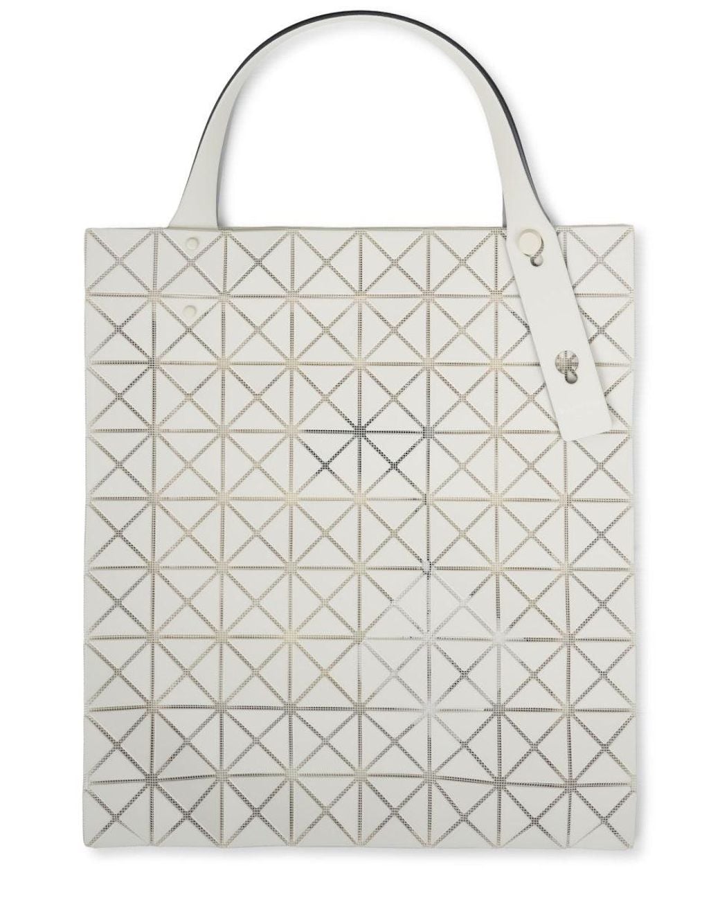 Issey Miyake White "Prism Plus" Bag