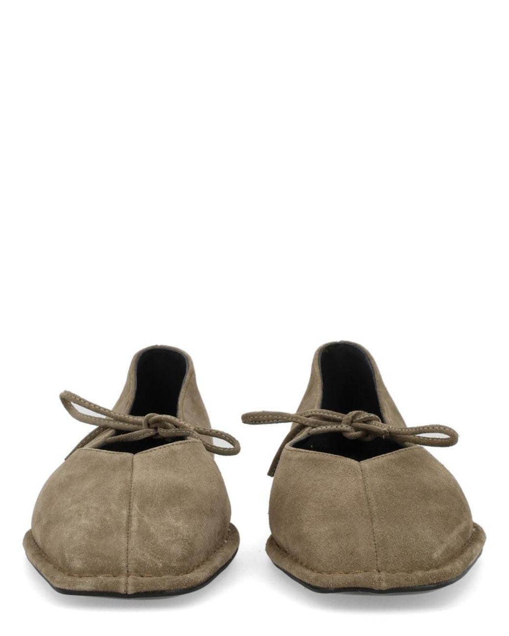 Alohas Brown Leather Flats