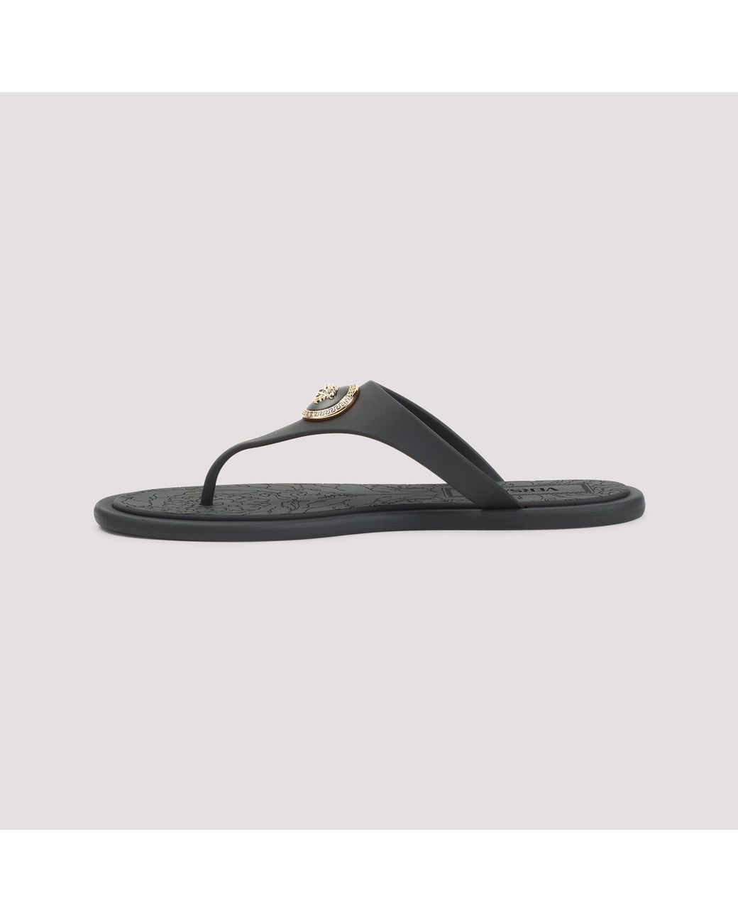 Versace Gomma Slides in het Brown