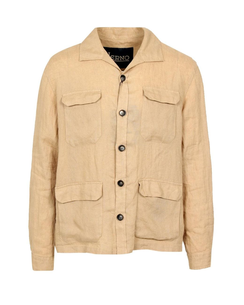 Chaquetas Arena Herno de color Natural