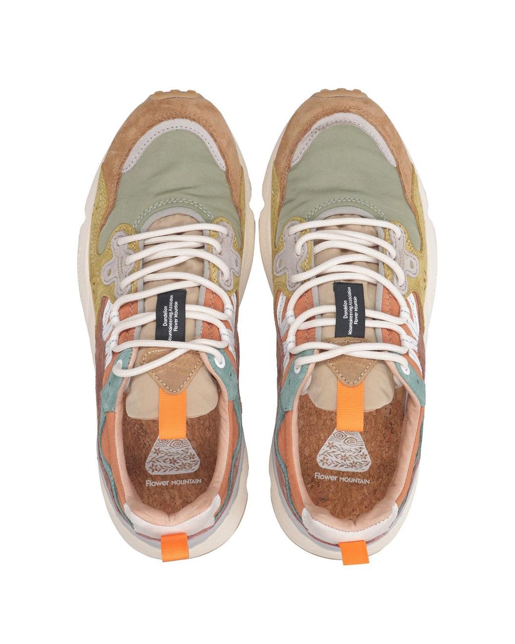 Flower Mountain Multicolor Sneakers for men