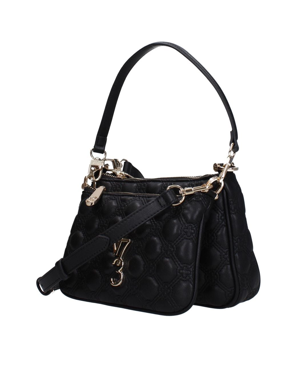 V73 Black Handbags Eva Polyurethane