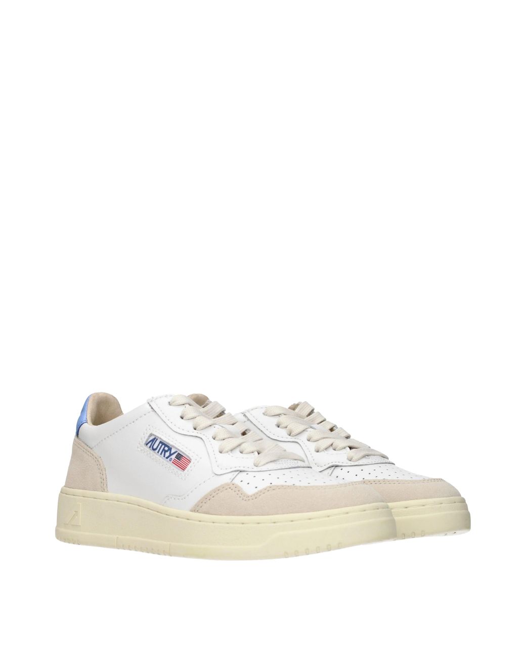Autry Blue Sneakers Medalist Leather/Dark