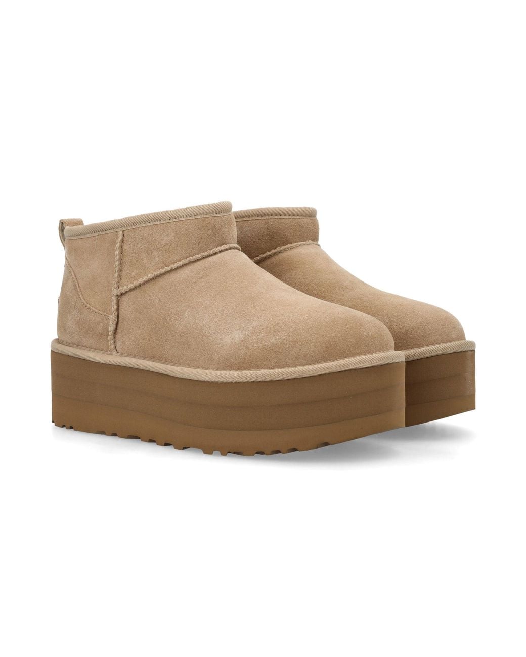 Ugg Brown Mini Ankle Boots