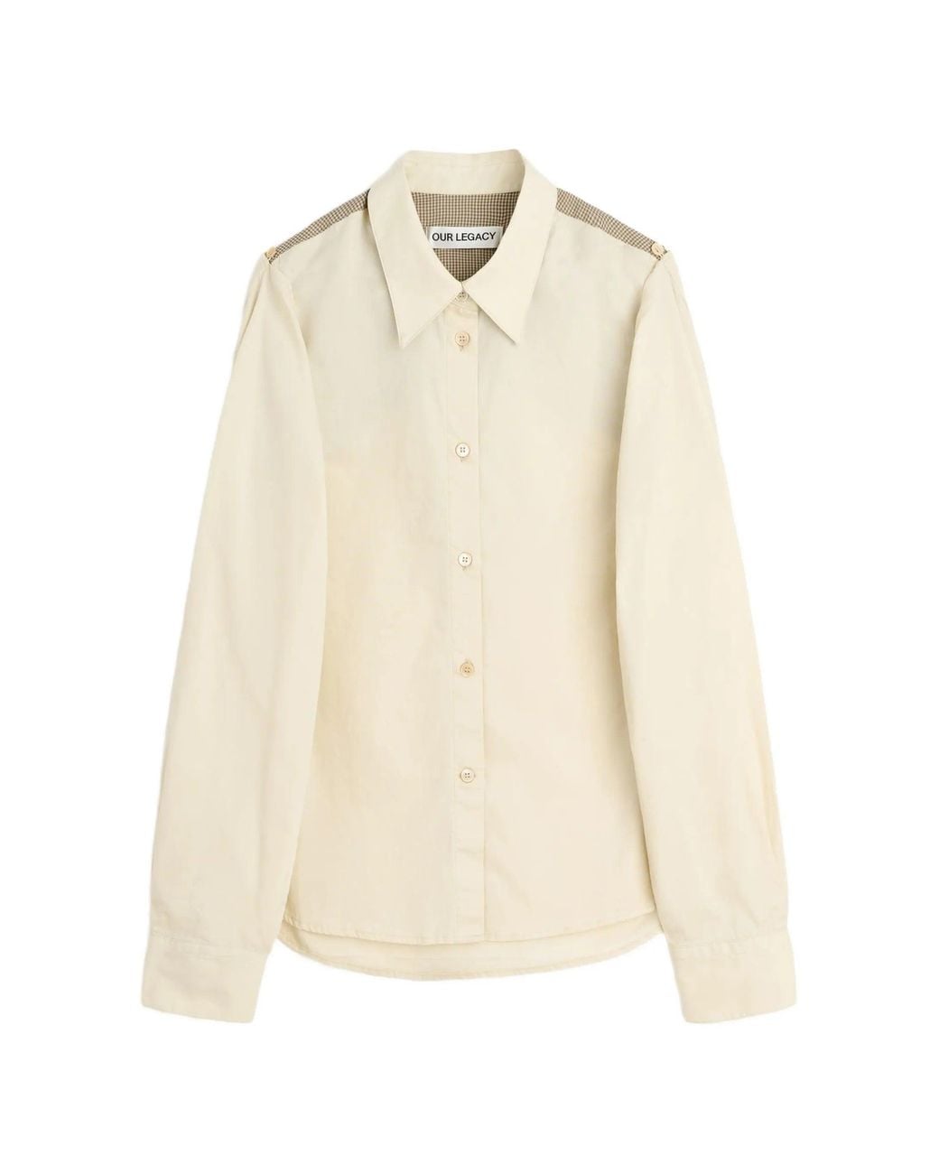 Our Legacy Natural Slip Shirt